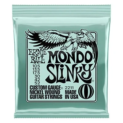Image of Ernie Ball Mondo Slinky Nickelwound Electric Guitar Strings 10.5 52 Gauge