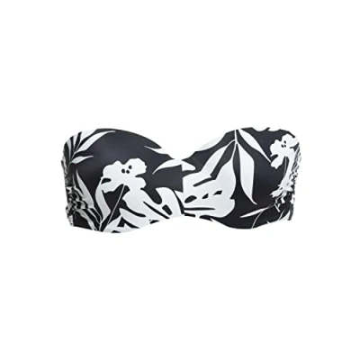 Image of Roxy LOVE THE VIBE Bikini top, Women&#039;s, Size: XS, Anthracite surf trippin bico s