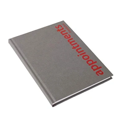Image of Agenda Mobile Hairdresser Beauty Salon Freelance Grey Appointment Book