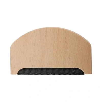 Image of GroveEss Wooden Cashmere Comb,Portable Lint Remover Tool,Sweater Shaver Wool Fuzz Fabric Comb Clothing Brush for De Pilling Garments Knits Woolens Scarves Coats Pants Care