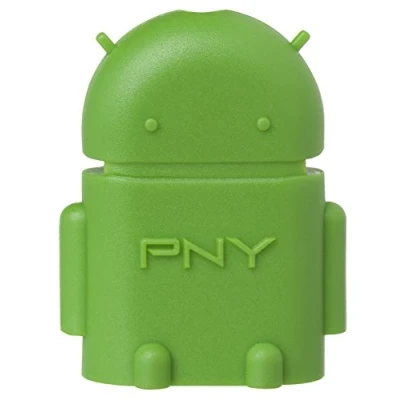 Image of PNY Robot Micro USB &amp; on the go OTG adapter