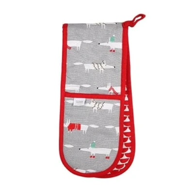 Image of Scion Living Mr Fox Christmas Double Oven Glove