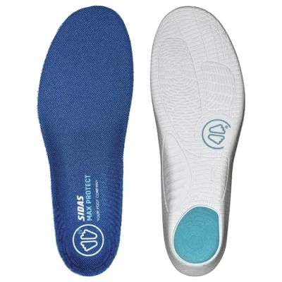 Image of Sidas Max Protect Move Multisport Unisex Adult Insoles, Grey, S (Manufacturer Size: 37 38)