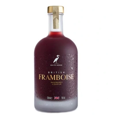 Image of British Cassis Framboise Raspberry Liqueur 50cl 15% ABV