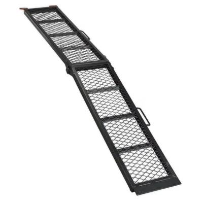 Image of Sealey Steel Mesh Folding Loading Ramp 360kg Capacity