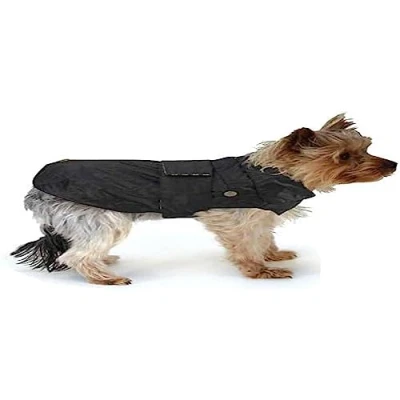 Image of Croci Montreal Dog Coat, Winter Waterproof Jacket, Size 50cm, Black