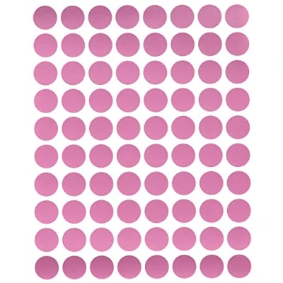 Image of Royal Green (13MM) Pink Sticky Dots 1.3CM Circle Dot Stickers 1200 Pack