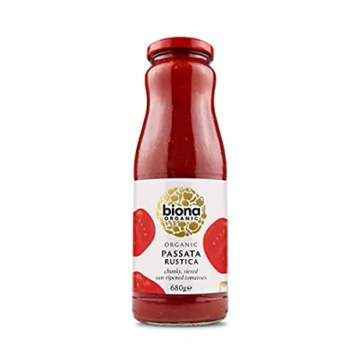 Image of Biona Organic Passata Rustica 680g (Pack of 4)