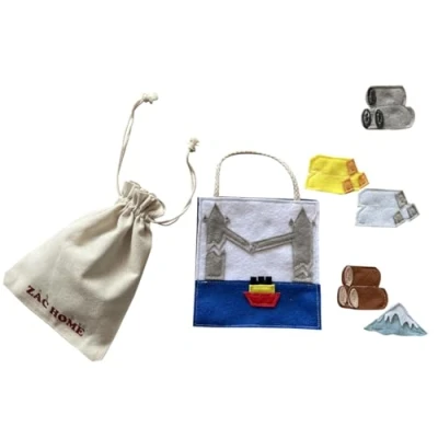 Image of London Bridge is Falling Down Nursery Rhyme Sing Along Finger Puppet Set