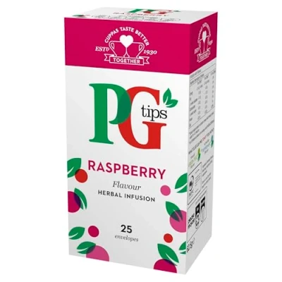 Image of PG Tips Raspberry Tea Envelops (Pack 25)
