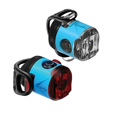 Image of LEZYNE Femto Pair USB Rechargeable LED Bike Light Unisex Adult, Blue, Size: One Size (Manufacturer&#039;s Size)