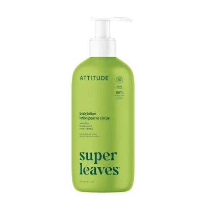 Image of ATTITUDE Body Lotion, EWG Verified Moisturizer, Vegan Skin Care Products, Non Greasy, Hydrating for Dry Skin, Olive Leaves, 473 mL