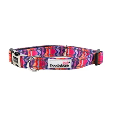 Image of Doodlebone Padded Collar, Dunes, 1 2