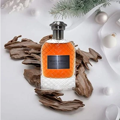 Image of MOCHA WOOD Edp Perfume Spray 100ml Amber Musk, Patchouli, Oud,Orange Sage,Bergamot