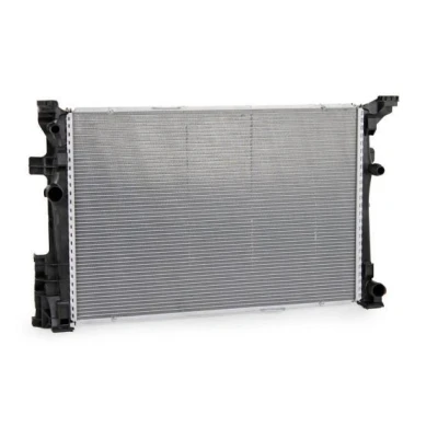 Image of 2465001303, A2465001303 Engine radiator NRF 58470 Aluminium 640mm 438mm 26mm Brazed cooling fins MERCEDES BENZ: A Class, B CLA Coupe