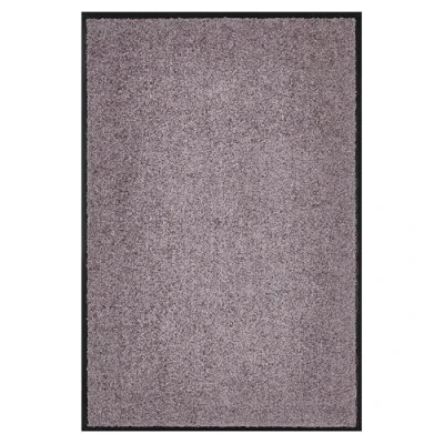 Image of andiamo Premium Wash &amp; Clean Doormat, Durable Dirt Trapper Mat, House Entrance, Indoor Doormat or as a in Covered Outdoor Areas, Absorbent 40 x 60 cm, Taupe
