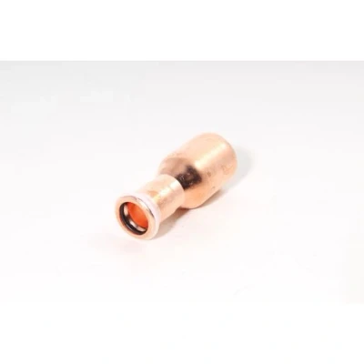 Image of Geberit Mapress Copper Press Fit Reducer with Plain End (Water) 28x22mm 623009