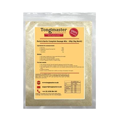 Image of Pork &amp; Garlic Complete Sausage Mix 100g (1kg Batch)
