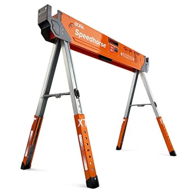 Image of BORA PORTAMATE Speedhorse XT Adjustable Height 1500lb 680kg Capacity Sawhorse