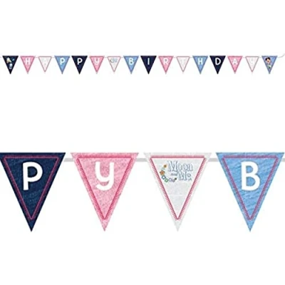 Image of (PKT) Child Moon &amp; Me Pennant Banner