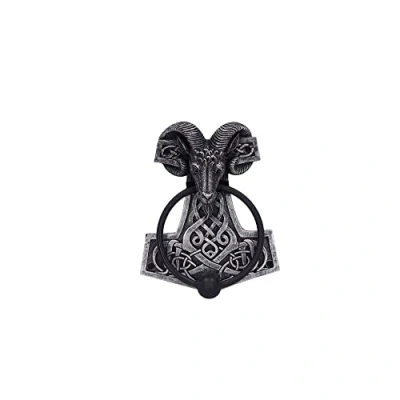 Image of Nemesis Now Thors Hammer Door Knocker 15.9cm, Grey