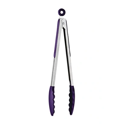 Image of Premier Housewares Zing Silicone Tongs Purple
