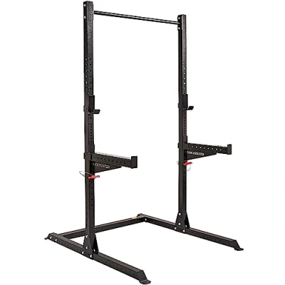 Image of GYM MASTER GM2 Half Power Rack Squat Cage with Optional Weight Storage and Spotters