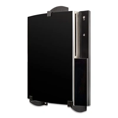 Image of P3D Lab Wall Mount Bracket for Playstation 3 PS3 Original Game Console Black Easy to Install with Included Fittings Years Warranty Made in UK