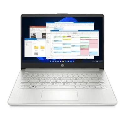 Image of HP 14s dq2502sa 14&quot; Full HD Laptop (Intel Pentium Gold, 4GB RAM, 128 GB SSD, Windows 11) Silver