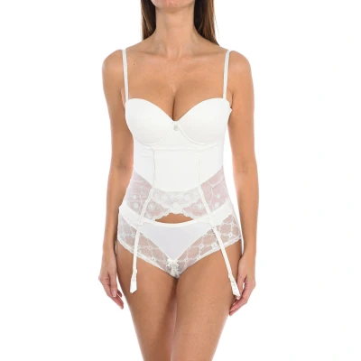 Image of Selene CLAIRE WoMens push up bustier bra White Size 36C