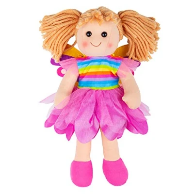 Image of Bigjigs Toys Chloe Doll MEDIUM Ragdoll Cuddly Toy