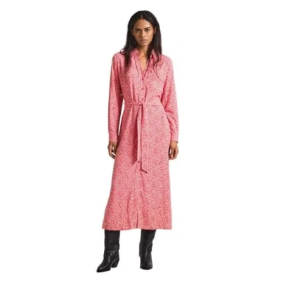 Image of Pepe Jeans Brooke Shirt dress, Women&#039;s, Size: XS, Crispy red