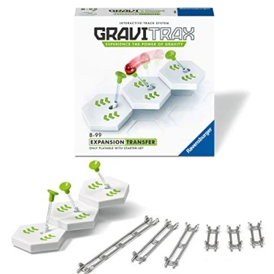 Image of Ravensburger GraviTrax Transfer Add On Extension Accessory Marble Run and Construction Toy For Kids Age 8 Years Up STEM