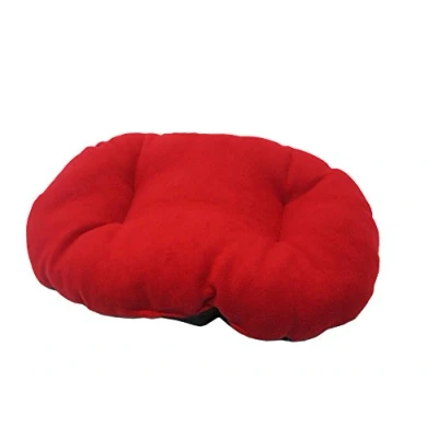 Image of KetoPlastics NEW!!! RED FLEECE EXTRA LARGE DOG/CAT BED CUSHION TO PUT IN BOTTOM OF BASKET