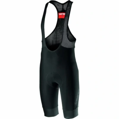 Image of CASTELLI 4519514 010 TUTTO NANO BIBSHORT Short cycling dungarees Men&#039;s BLACK Size XXL
