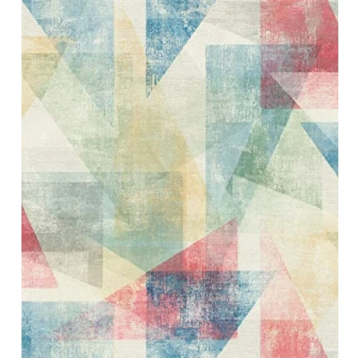 Image of Rasch Tapeten Non Woven Wallpaper (Graphic) Turquoise 10,05 m x 0,53 Linares 617979