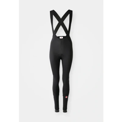 Image of CASTELLI 4522550 110 VELOCISSIMA DT BIBT Tights Women&#039;s Black/Black Reflex Size M