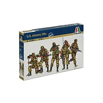 Image of ITALERI ITA6168 U.S. Infantry 90s US Soldiers Model kit, Multicoloured, Small
