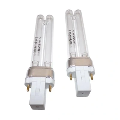 Image of UVBrite® 2 x 7W PLS Pin G23 UV C Bulb Germicidal Lamp for Pond Filter UVC Algae Destroyer High Performance Quartz