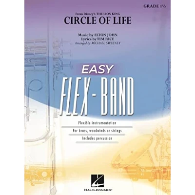 Image of Elton John,Tim Rice: Circle of Life: Flexible Band: Score and Parts