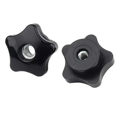 Image of ANSIEDIO 5 Pieces M8 x 39 mm Female Thread Through Hole Star Head Screw Tensioning Knob Grip