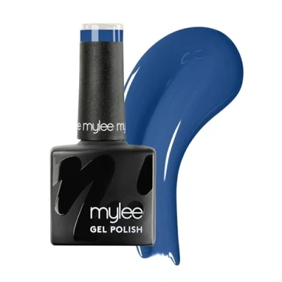 Image of Mylee Gel Nail Polish 8ml [Monday Blue] UV/LED Soak Off Art Manicure Pedicure for Professional, Salon &amp; Home Use [Blue Range] Long Lasting Easy to Apply