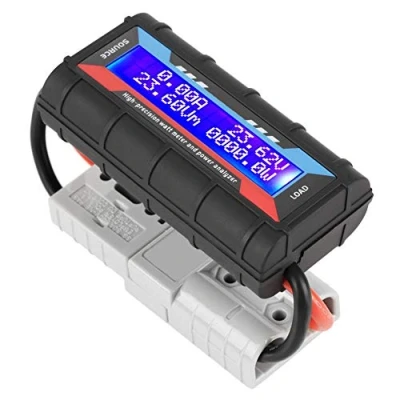 Image of 8V 60V High Precision Watt Meter Voltage Amp Power Analyzer Checker Performance Monitor with LCD Screen for RC, Battery, Solar, Wind Power(130A)