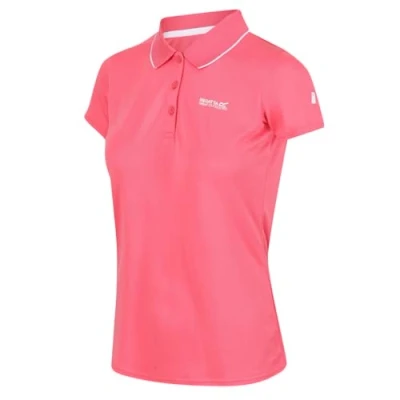 Image of Regatta Women&#039;s Maverick V T Shirt, Tropical Pink, 3 UK