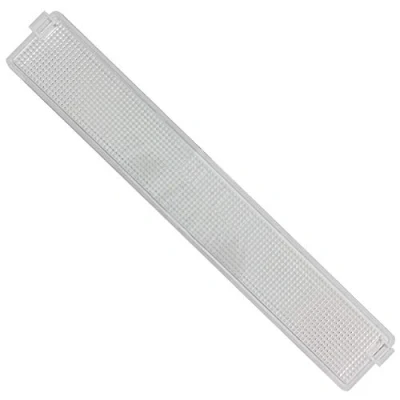 Image of SPARES2GO Cooker Hood Light Diffuser/Lens Cover Plate (372mm x 58mm)