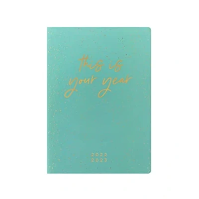 Image of Letts Inspire A5 Academic 22.23 Week to View Diary Green