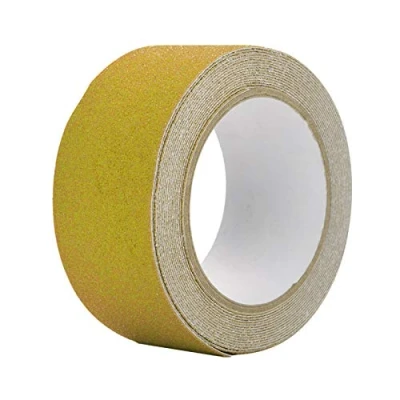 Image of Non‑Slip Colorful 5M*5cm PVC Anti Skid Adhesive Tape for Stair Step Floor Safety Decoration(Yellow)