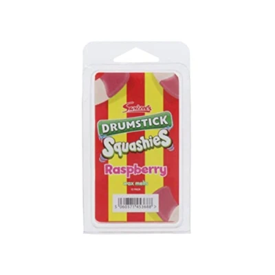 Image of Swizzels Drumstick Squashies Raspberry Wax Melts 2 Packs (1 Pack 12 Melts)