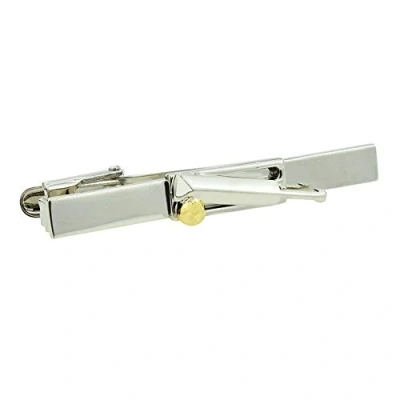 Image of GTR Two Tone Cricket Bat &amp; Ball Tie Clip Presented in a Box