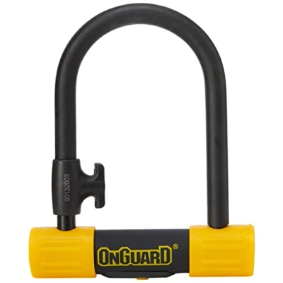 Image of Onguard 8013 Shackle Lock, Black, 9.0x14.0 cm